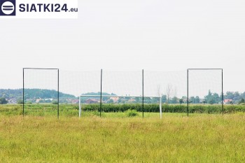 Siatki Grajewo - Solidne ogrodzenie boiska piłkarskiego dla terenów Grajewa