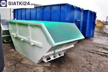 Siatki Grajewo - Siatka przykrywająca na kontener - zabezpieczenie przewożonych ładunków dla terenów Grajewa