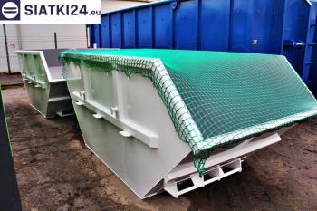 Siatki Grajewo - Siatka przykrywająca na kontener - zabezpieczenie przewożonych ładunków dla terenów Grajewa