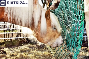 Siatki Grajewo - Worek na siano dla koni - siatka oczko 4,5cm gr.3mm dla terenów Grajewa